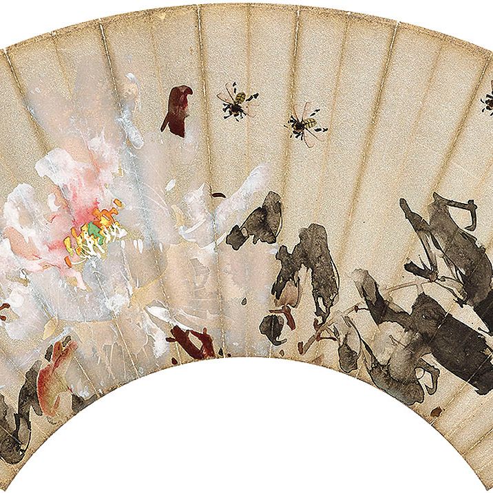 Zhao Shao'ang — Пион и пчела