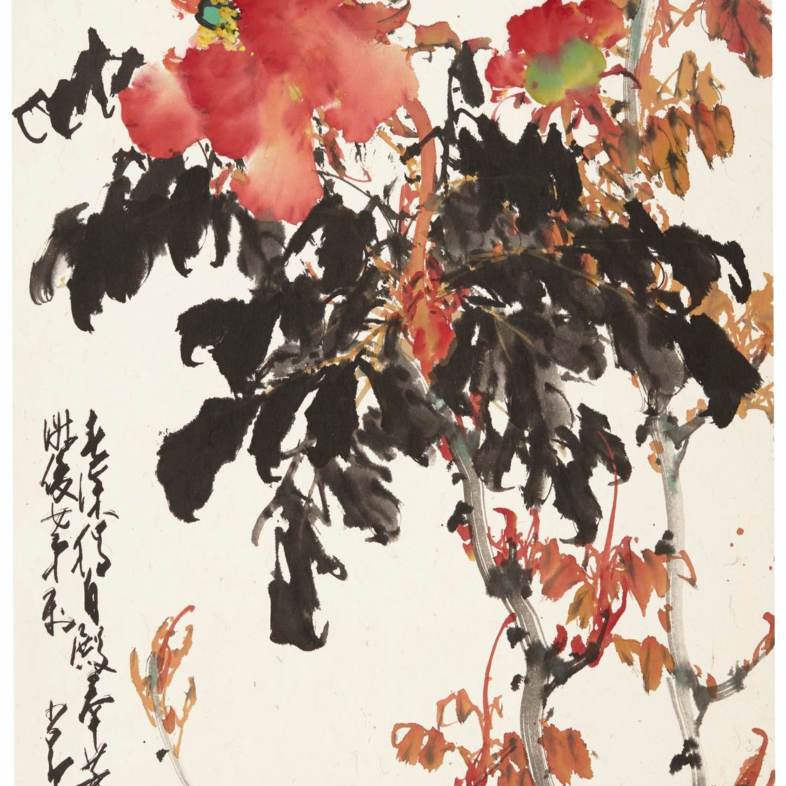 Zhao Shao'ang — Цветы и пчелы