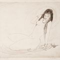 Abdur Rahman Chughtai — Куртизанка; Перед занавесом, изображение 2