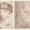 Abdur Rahman Chughtai — Спальня; Прялка, изображение 1