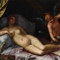 Abraham Bloemaert — Мифологическая сцена, возможно, Купидон и Психея, изображение 1