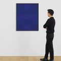 Ad Reinhardt — Голубая картина, 1951 год, изображение 3