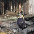 Adrian Ghenie — Малышка в лесу, изображение 2