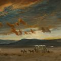 Albert Bierstadt — Обоз, изображение 1
