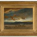 Albert Bierstadt — Обоз, изображение 2