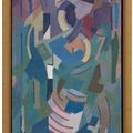 Albert Gleizes — Развитие ритма верхушки и фиалки в композиции, ритма, в котором доминируют фиалка и верхушка, изображение 3
