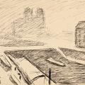 Albert Marquet — Набережная Сен-Мишель, Париж (i) ; Мост а-Париж, Пассан (ii), изображение 2