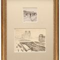Albert Marquet — Набережная Сен-Мишель, Париж (i) ; Мост а-Париж, Пассан (ii), изображение 8