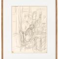 Alberto Giacometti — Печать ( справа ); Аннотации и схемы форм ( сзади ), изображение 4