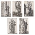 Albrecht Dürer — Пять апостолов: святые Варфоломей, Павел, Филипп, Симон и Фома, изображение 1