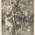 Albrecht Dürer — Святой Христофор, обращенный направо, и Святой Христофор, обращенный налево, изображение 2