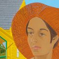 Alex Katz — Оранжевая шляпа 2, изображение 2