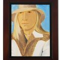 Alex Katz — Женщина в шляпе, изображение 2