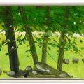Alex Katz — Четыре дерева, изображение 2