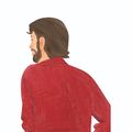 Alex Katz — Красный, белый, синий галстук, изображение 4