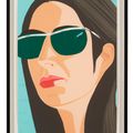 Alex Katz — Ада в солнцезащитных очках, от Алекса и Ады, 1960-е - 1980-е годы, изображение 2