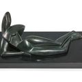 Alexander Archipenko — Маленькая лежащая фигурка, изображение 3