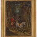 Alfred De Dreux — Амазонка, которая хочет изменить свои привычки, краснеет, изображение 2