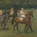 Alfred James Munnings — Встречаемся в Кемптоне, изображение 1