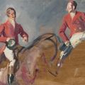 Alfred James Munnings — Кто эта дама?; и два исследования, изображение 2