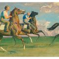 Alfred James Munnings — Раннее утро, Ньюмаркет, изображение 2