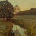 Alfred James Munnings — Речной пейзаж, изображение 1