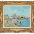 Alfred Sisley — Набережная Сабле, окрестности Порт-Марли, изображение 2