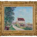 Alfred Sisley — Деревня Саблон, пре-де-Венеция-Надон, изображение 2