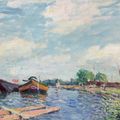 Alfred Sisley — Канал Луан-а-Сен-Мамес, изображение 1