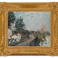 Alfred Sisley — Ле-пон-дю-шемин-де-фер, изображение 2