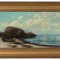 Alfred Thompson Bricher — Морской пейзаж с Дори, изображение 2