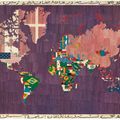 Alighiero Boetti — Mappa (Карта), изображение 1