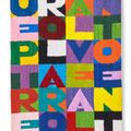 Alighiero Boetti — Без права досрочного освобождения, без права досрочного освобождения, без права досрочного освобождения, без права досрочного освобождения, 100 раз без права досрочного освобождения (слово на ветер, два слова на ветер, три слова на ветер, 100 слов на ветер), изображение 1