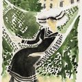 André Brasilier — (i) Руссильон; (ii) Проект иллюстрации для "Моих учеников", изображение 9