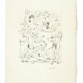 André Masson — Свадьба в Ирене : три тарелки, изображение 1