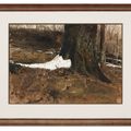 Andrew Wyeth — Снегоступы, изображение 2