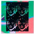 Andy Warhol — Четыре разноцветные Мэрилин (серия разворотов), изображение 1