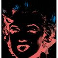 Andy Warhol — Одна разноцветная Мэрилин (перевернутая серия), изображение 1