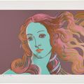 Andy Warhol — Детали картин эпохи Возрождения (Сандро Боттичелли, "Рождение Венеры", 1482), изображение 3