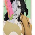 Andy Warhol — Мик Джаггер : один отпечаток, изображение 1