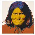 Andy Warhol — Джеронимо из "Ковбоев и индейцев", изображение 1