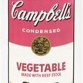Andy Warhol — Овощ, приготовленный на говяжьем бульоне, из супа Campbell's Soup I, изображение 1