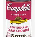 Andy Warhol — Суп-пюре из моллюсков по-новоанглийски от Campbell's Soup II, изображение 1