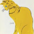 Andy Warhol — 25 кошек по имени Сэм и одна голубая киска, Энди Уорхол, Нью-Йорк, около 1954 года (Feldman & Schellman IV.52A-68A), изображение 2