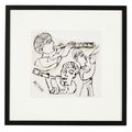 Andy Warhol — Обложка для альбома "Trombone By Three, Jay Jay Johnson, Kai Winding, Bennie Green", выпущенного лейблом Prestige Records., изображение 2