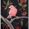 Ann Craven — Выходя на улицу с вишнями, 2011, изображение 1