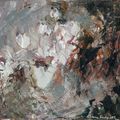 Anne Redpath — Белый цикламен, изображение 1