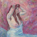 Armand Guillaumin — Молодая женщина в новом платье, изображение 1
