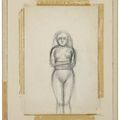 Balthus — Новый дебют ( спереди ); Новый дебют круазесских лифчиков ( сзади ), изображение 7
