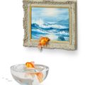Banksy — Аквариум с золотыми рыбками - Из линейки товаров для дома Gross Domestic Product, изображение 3